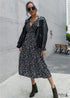 Polka Dot Women black Dress